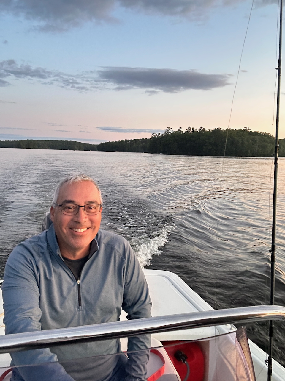 On board the #boat with Capn Ed!